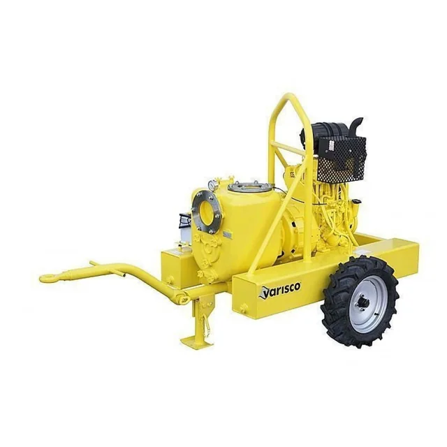 Дизельная грязевая мотопомпа Varisco JD 6-250 G10 FVM06 TRAILER