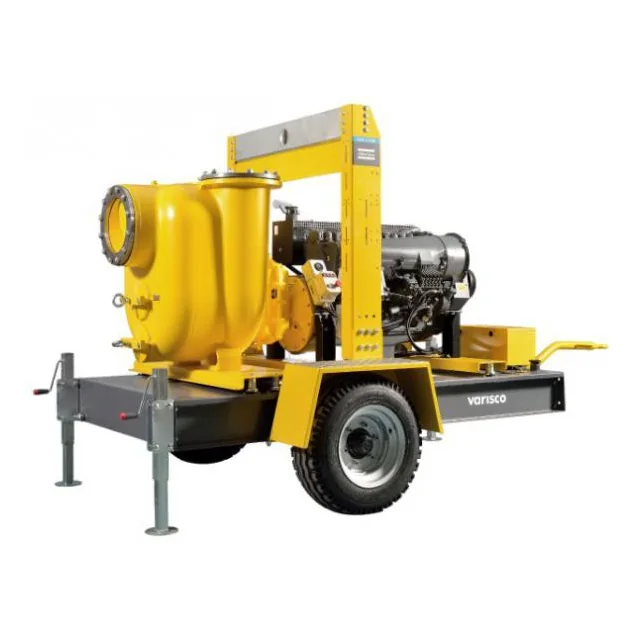 Мотопомпа дизельная Varisco VAR 12-400 FZD24 G10 TRAILER