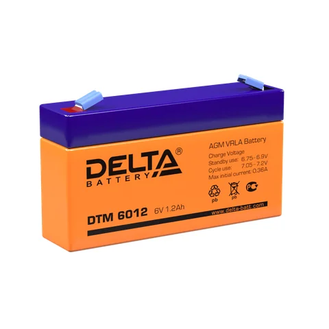 Аккумуляторная батарея Delta DTM 6012