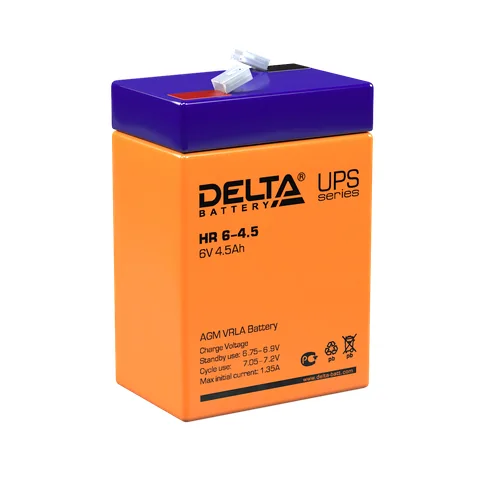 Аккумуляторная батарея Delta HR 6-4.5
