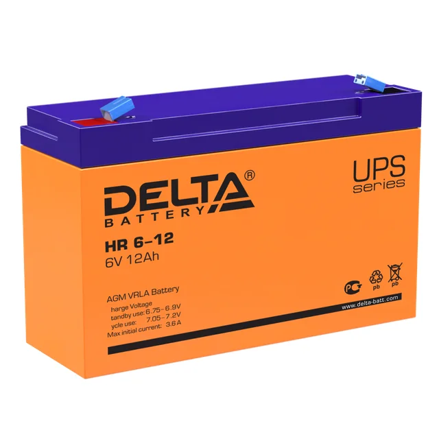 Аккумуляторная батарея Delta HR 6-12