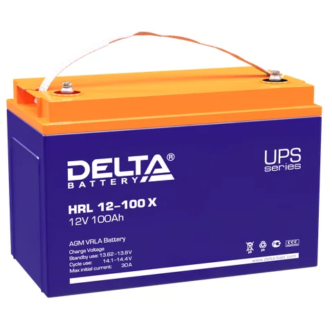 Аккумуляторная батарея Delta HRL 12-100 X