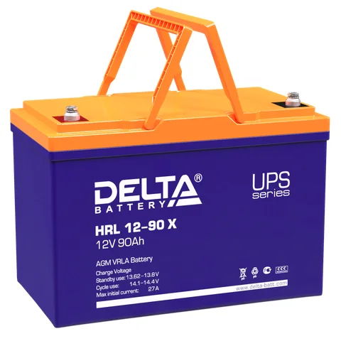 Аккумуляторная батарея Delta HRL 12-90 X