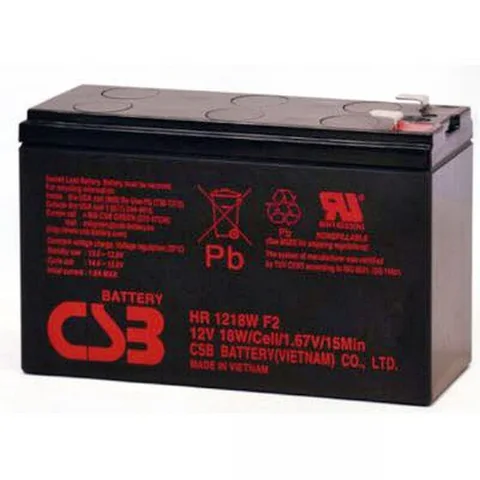 Аккумуляторная батарея CSB HR1218W F2