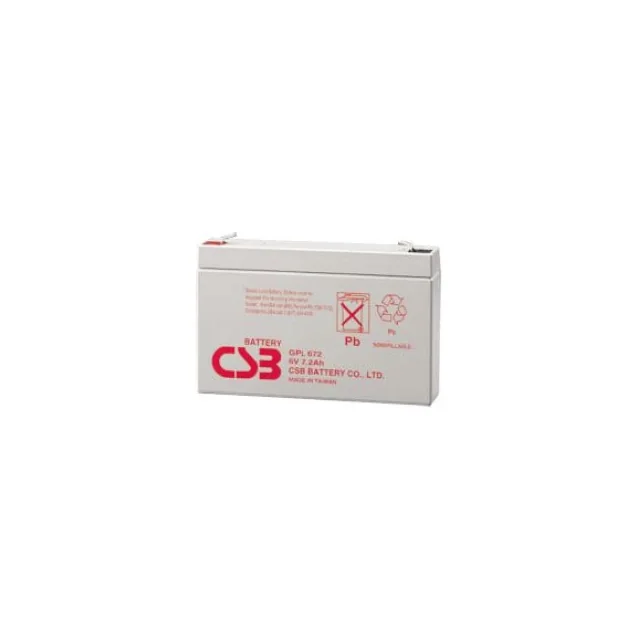 Аккумуляторная батарея CSB GPL 672