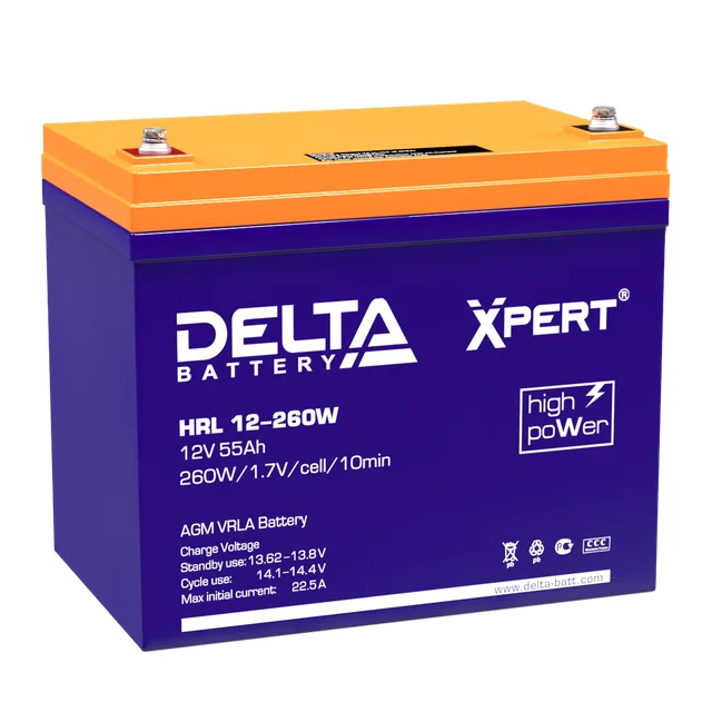 Аккумуляторная батарея Delta