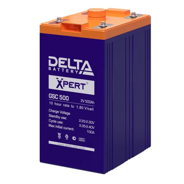 Аккумуляторная батарея Delta GSC 500
