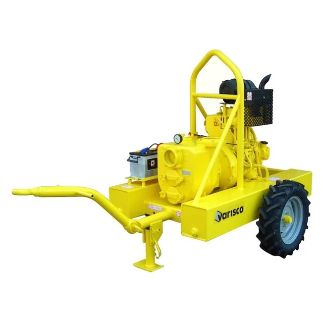 Мотопомпа дизельная Varisco JD 4-225 G10 FHT04 TRAILER