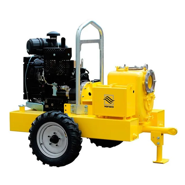 Мотопомпа дизельная Varisco JD 6-250 G10 FKL10 TRAILER
