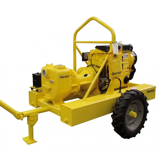 Мотопомпа дизельная Varisco JD 3-305 G10 FHT11 TRAILER