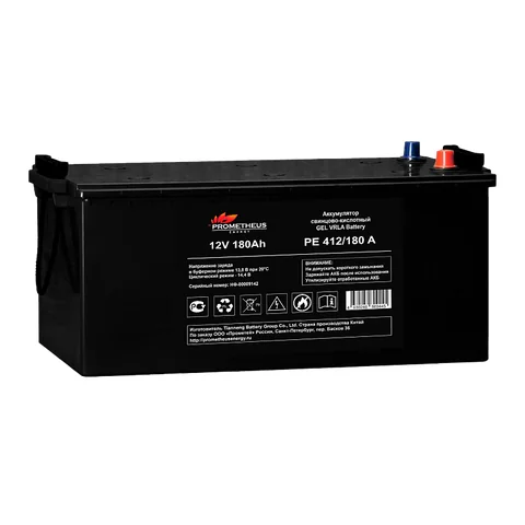 Аккумулятор Prometheus Energy PE 412/180 A