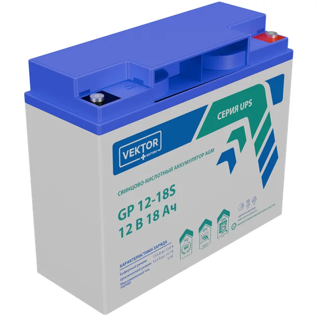 Аккумулятор Vektor-Energy Vektor Energy GP 12-18S