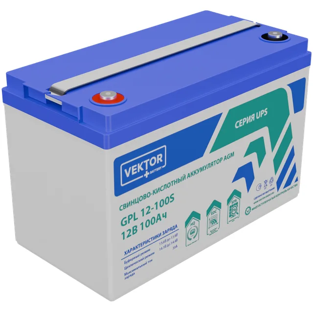 Аккумулятор Vektor-Energy Vektor Energy GPL 12-100S