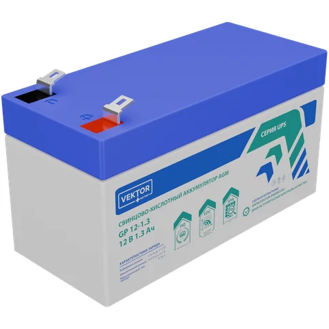 Аккумулятор Vektor-Energy Vektor Energy GP 12-1.3S