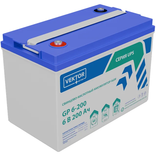 Аккумулятор Vektor-Energy Vektor Energy GP 6-200S