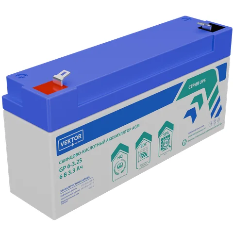 Аккумулятор Vektor-Energy Vektor Energy GP 6-3.2S