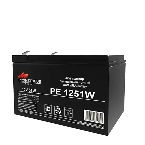 Аккумуляторная батарея Prometheus Energy PE 1251W