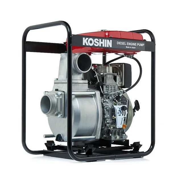 Дизельная мотопомпа для сильно-загрязненных вод Koshin STY-100D