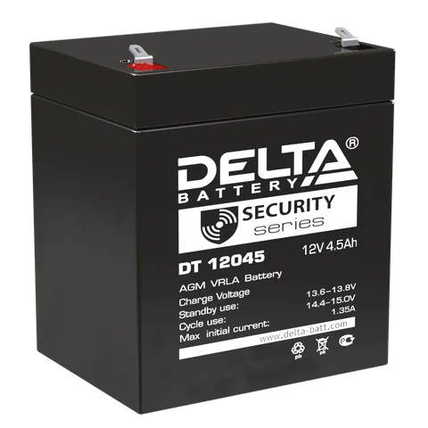 Аккумуляторная батарея Delta DT 12045