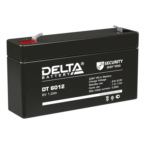 Аккумуляторная батарея Delta DT 6012