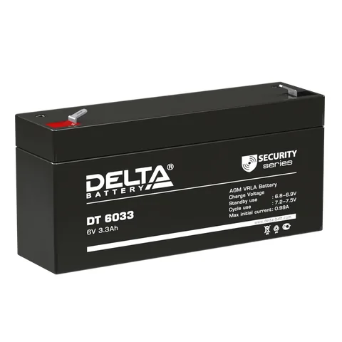 Аккумуляторная батарея Delta DT 6033