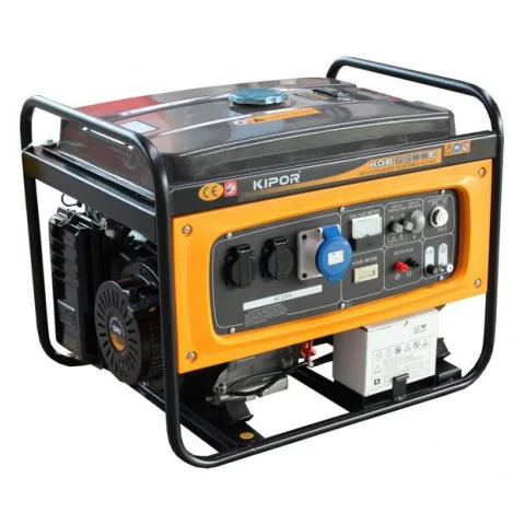 Электростанция бензиновая KIPOR KGE 6500E