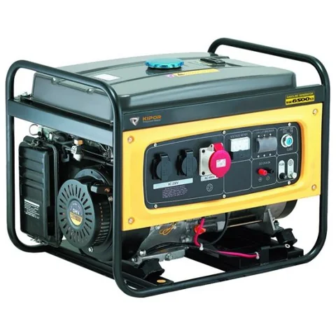 Электростанция бензиновая KIPOR KGE 6500 Х3