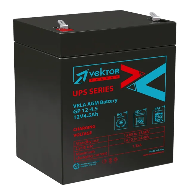 Аккумуляторная батарея Vektor-Energy GP 12-4,5
