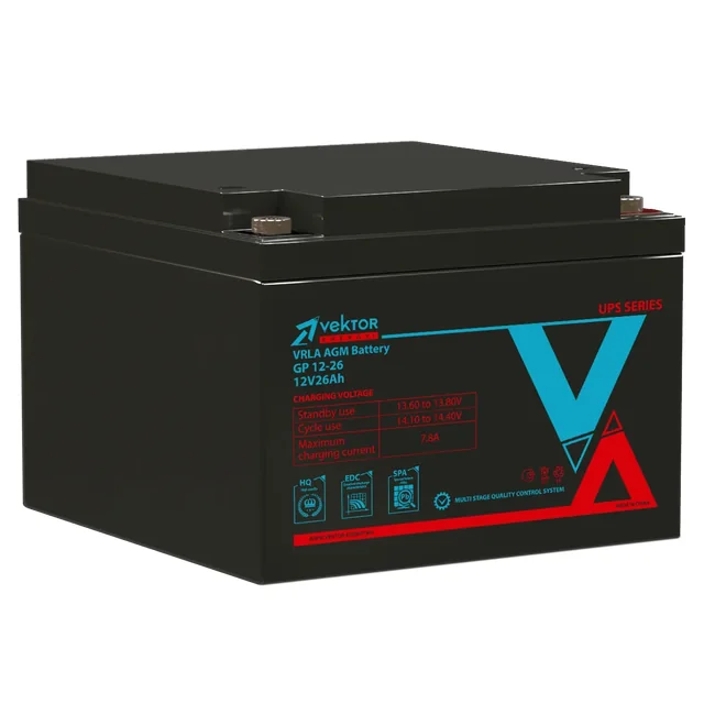 Аккумуляторная батарея Vektor-Energy GP 12-26