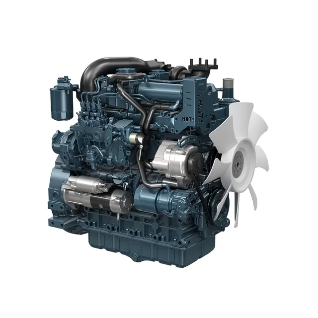 Двигатель Kubota V3307-DI-T-E3B