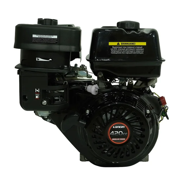 Двигатель бензиновый Loncin G420FA (A type) D25