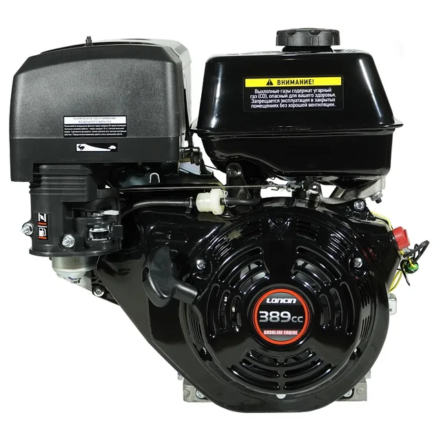 Двигатель бензиновый Loncin G390F (I type) D25.4