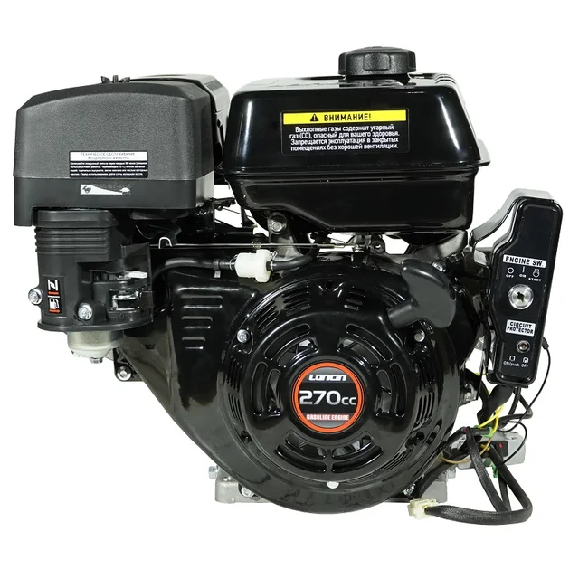 Двигатель бензиновый Loncin G270FD (A type) D25 5А