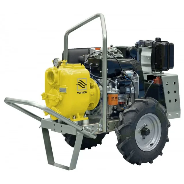 Мотопомпа дизельная Varisco JD 3-210 G10 MLD24 TROLLEY