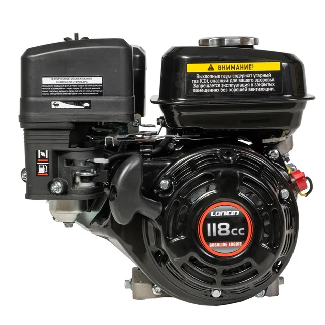 Двигатель бензиновый Loncin G120F (R type) D19