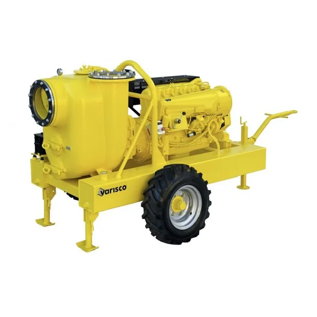 Мотопомпа дизельная Varisco JD 12-400 G10 RZD25 TRAILER
