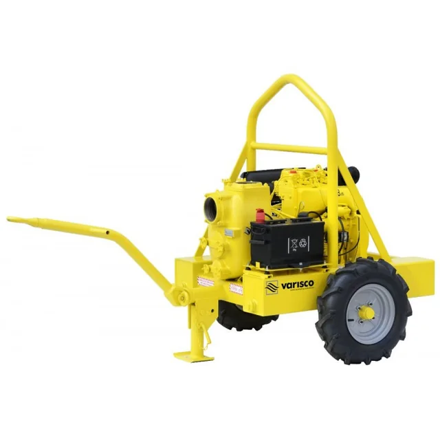 Мотопомпа дизельная Varisco JD 3-180 G10 MLD30 TROLLEY
