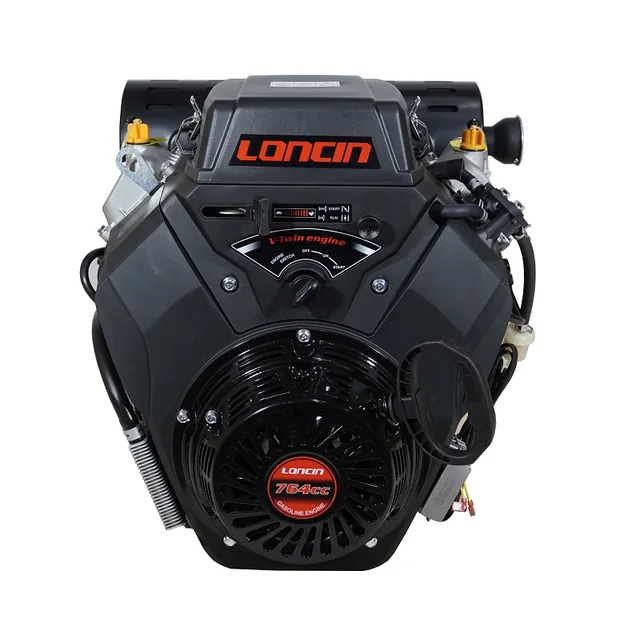 Двигатель бензиновый Loncin LC2V80FD D25 20А Ручной (электрозапуск)