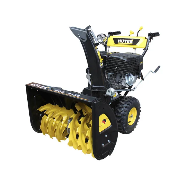 Снегоуборочная машина HUTER SGC 8100 с электростартером 220В