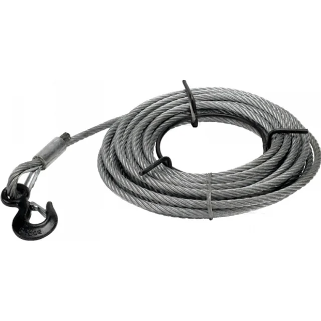Канат для лебёдки TOR МТМ 1600 Г=1,6 т, Д=11 м (тип ZNL) (1271122)