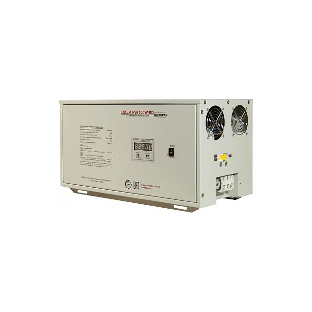 Стабилизатор напряжения LIDER PS7500W-SD