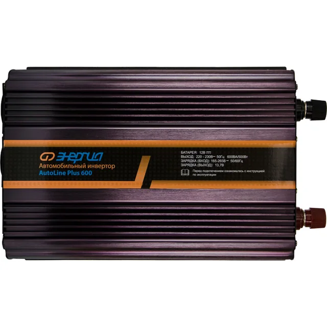 Преобразователь напряжения ЭНЕРГИЯ AutoLine plus 600 (Инвертор) 12/220 В