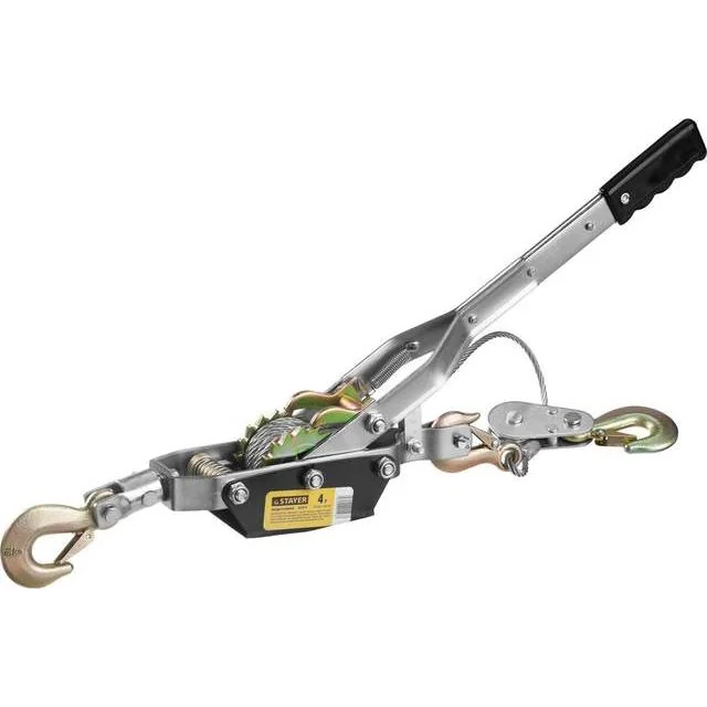 Лебедка рычажная STAYER "Maxpull" 4 тонны, трос 3 метра, 4310-4