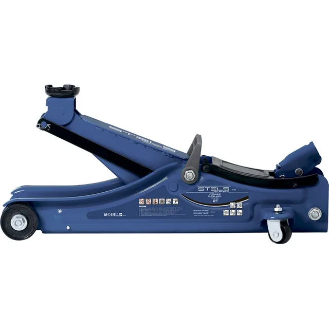 Домкрат подкатной STELS Low Profile в пластиковом кейсе (2,0 т - 80/380 мм) 51130