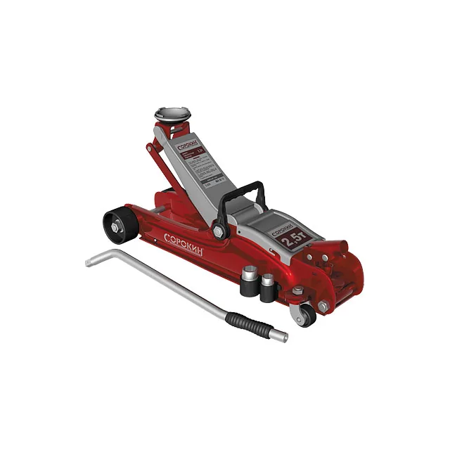 Домкрат подкатной СОРОКИН HobbyLine® Jack 3.525 (2,5 т - 85/370 мм)