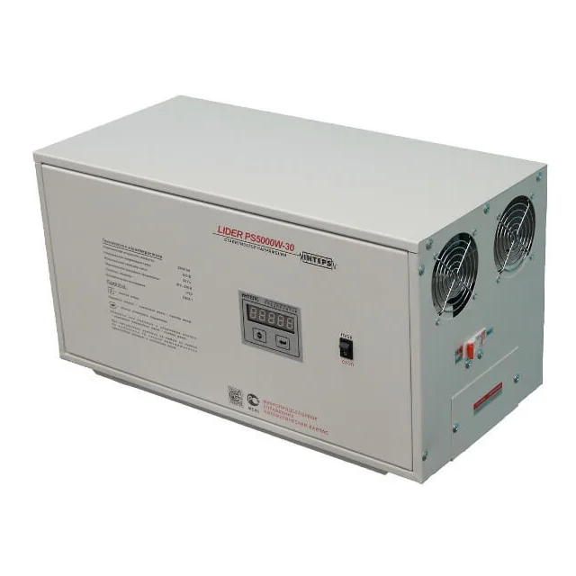 Стабилизатор напряжения LIDER PS 5000W-30
