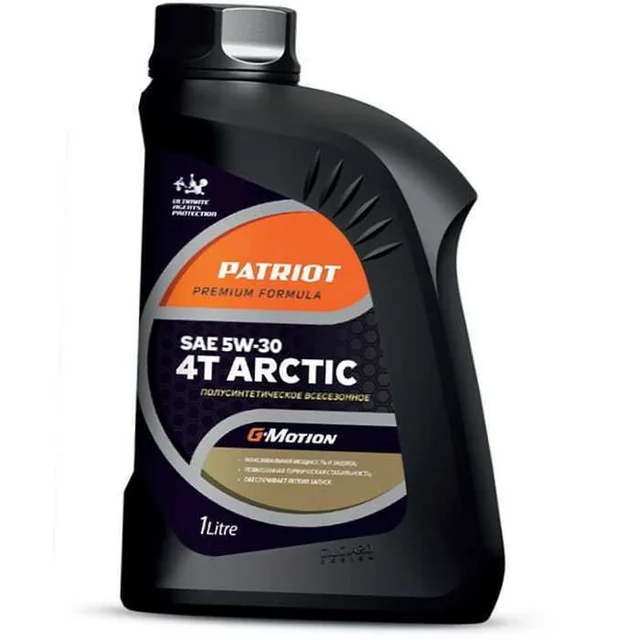 Масло для 4-х тактного двигателя Patriot G-Motion 4T Arctic 5W-30