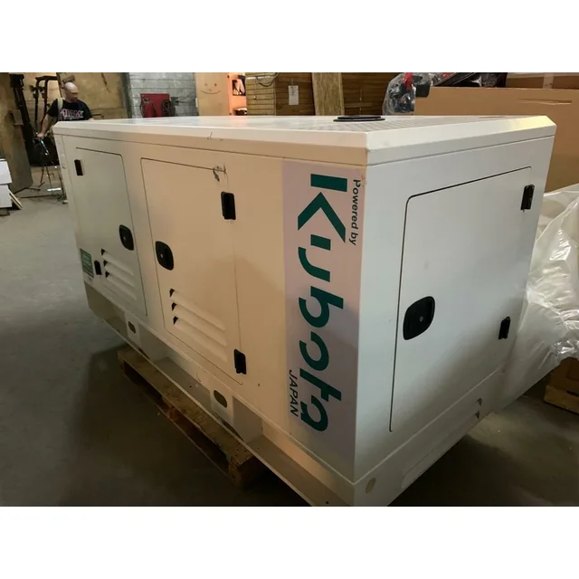 Закрытая электро-генераторная установка TWS-K24P-3 (с дизельным двигателем Kubota V3800DI-T-E2BG (45KVA)