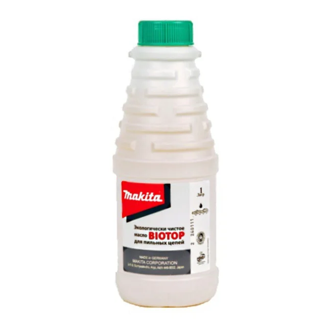 Масло для смазки цепи Makita BIOTOP 980408610